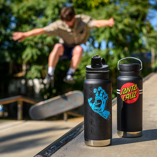 32oz TKWide with Chug Cap - Santa Cruz - Screaming Hand